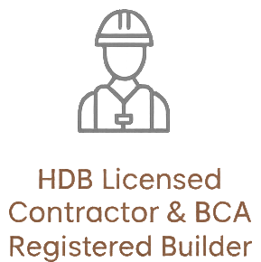 HDB Licensed Contractor & BCA Registered Builder